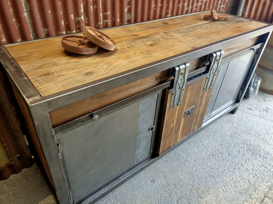 maison du monde bahut industriel